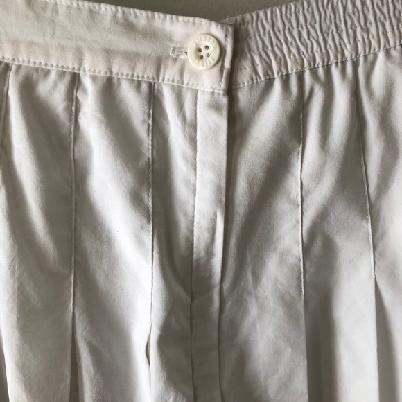 Prince White Pleated Vintage Tennis Skirt Size 3 - Picture 5 of 6